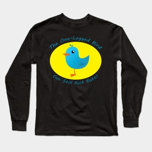 The One-Legged Bird Long Sleeve T-Shirt